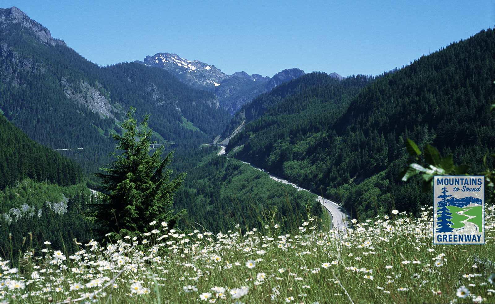Mountains to Sound Greenway view